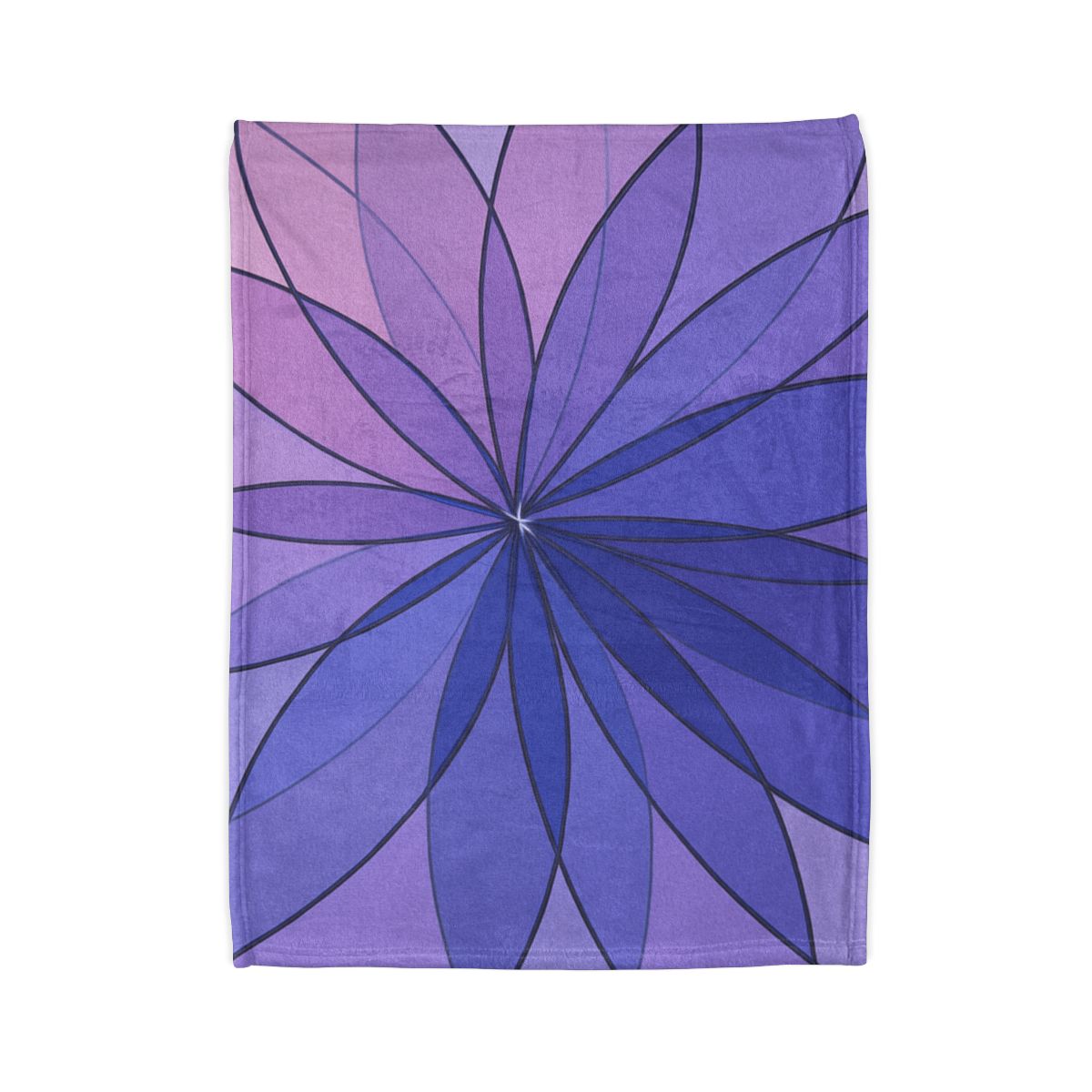 Petal Prism Overlay custom blankets