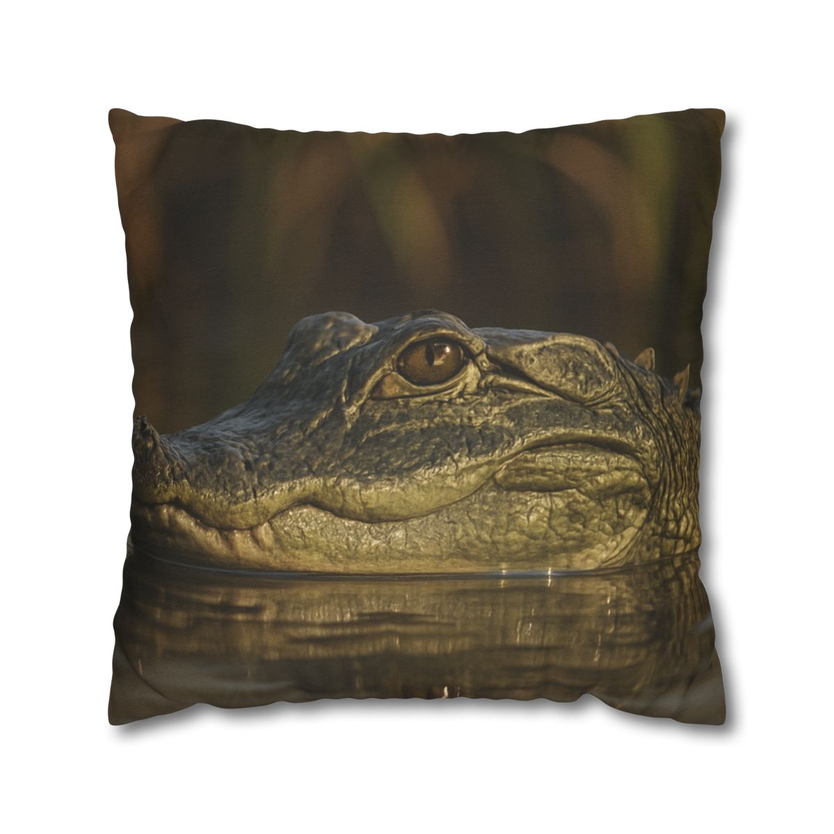 Nebula Stillness American Alligator comfortable bedding pillow covers
