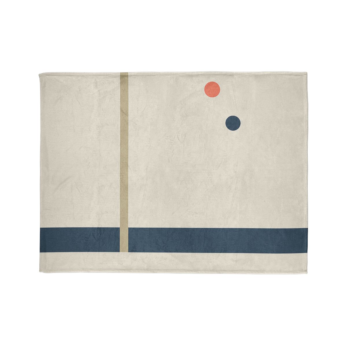 Low Horizon Bar And Tall Post stylish throw blankets