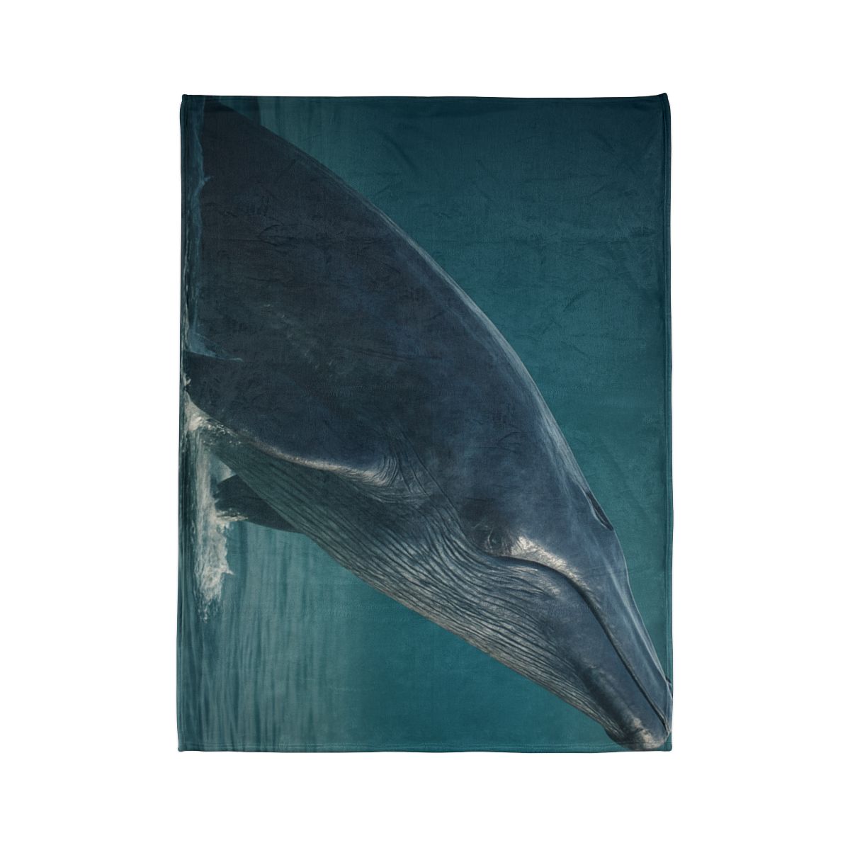 Ocean Song Blue Whale soft fleece blankets