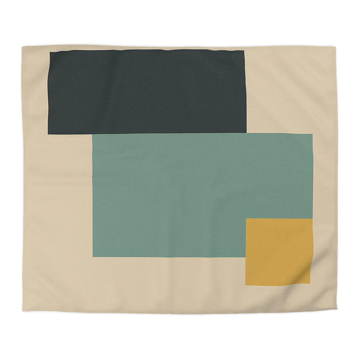 Offset Trio Of Blocks custom duvets