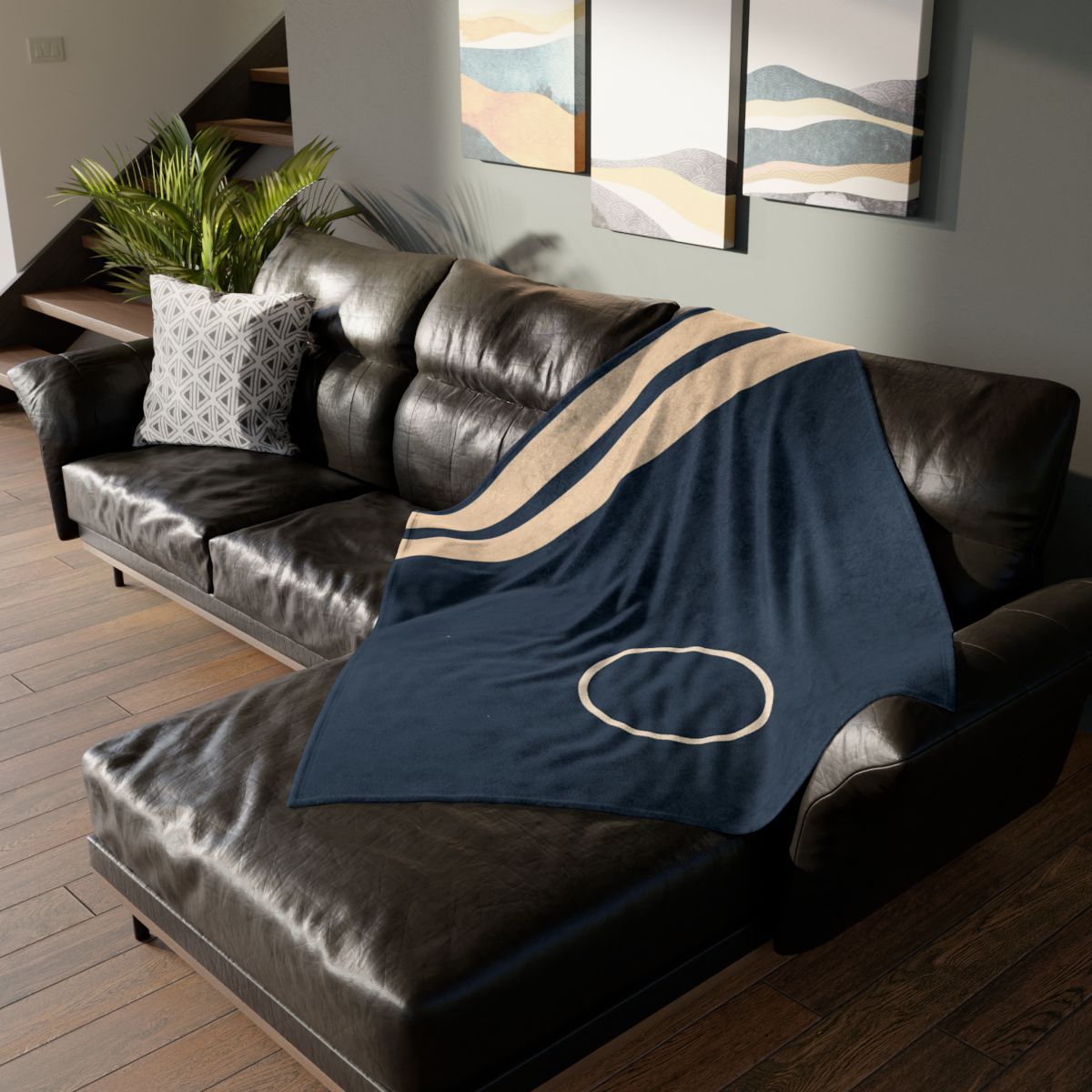 Quiet Column And Floating Ring trendy patterned blankets