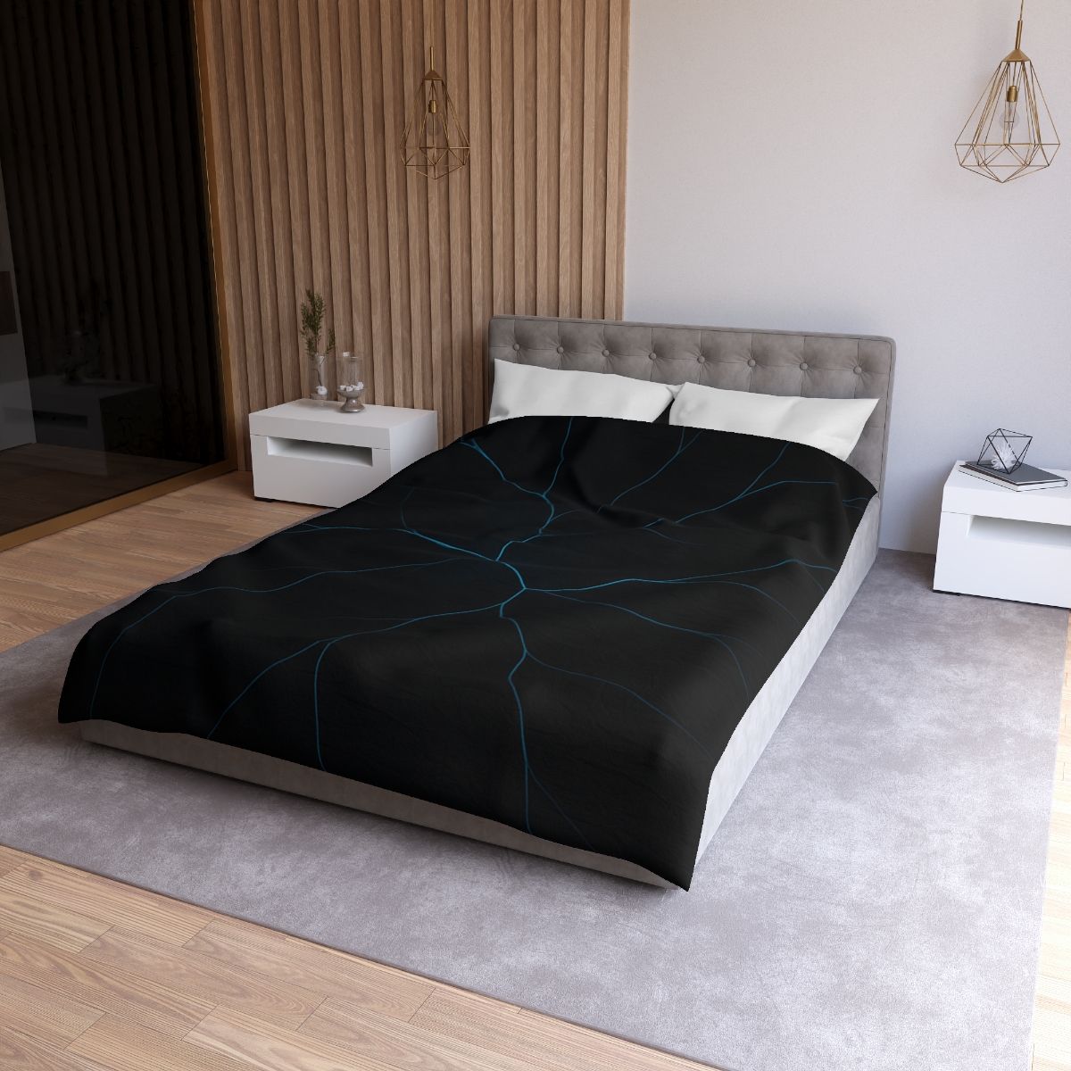 Dark Matter Filament Blueprint custom duvets