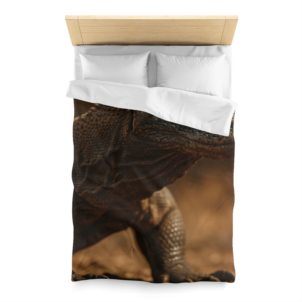 Ancient Sentinel Komodo Dragon custom duvets