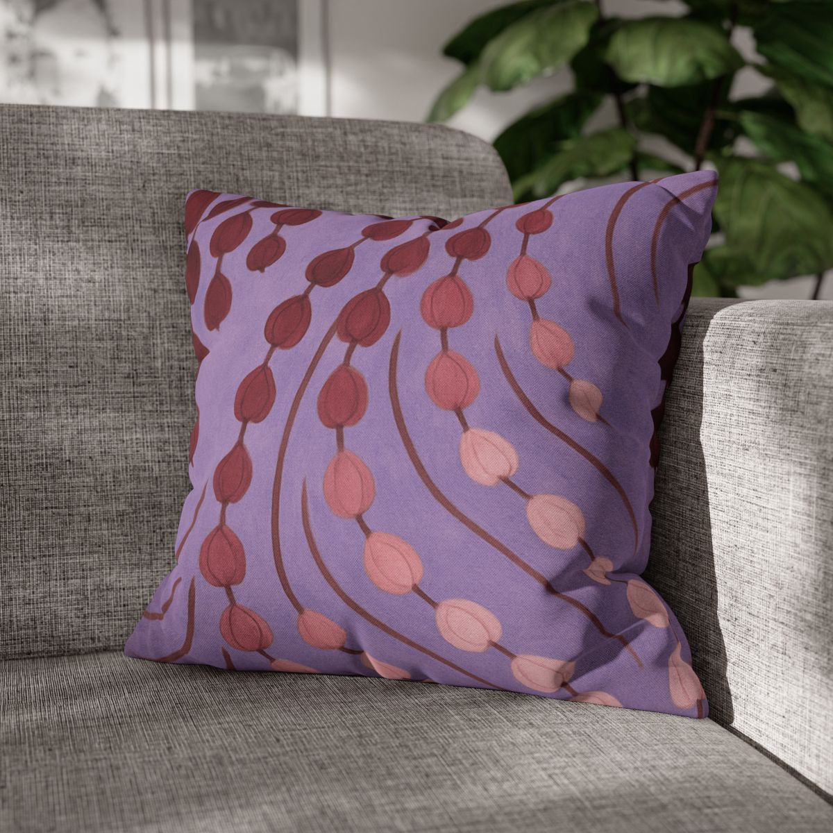 Spiral Bud Cascade trendy patterned pillow cases