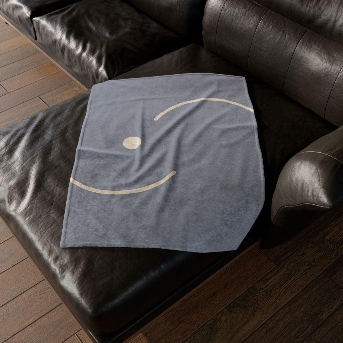 Intersecting Arc Duo stylish throw blankets