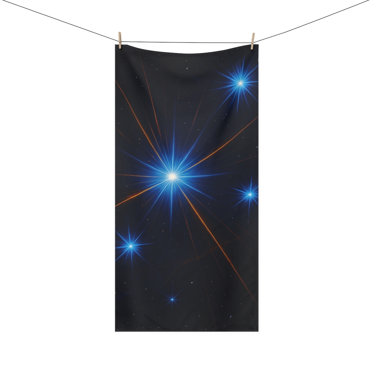 Photon Burst Constellation soft cotton towels