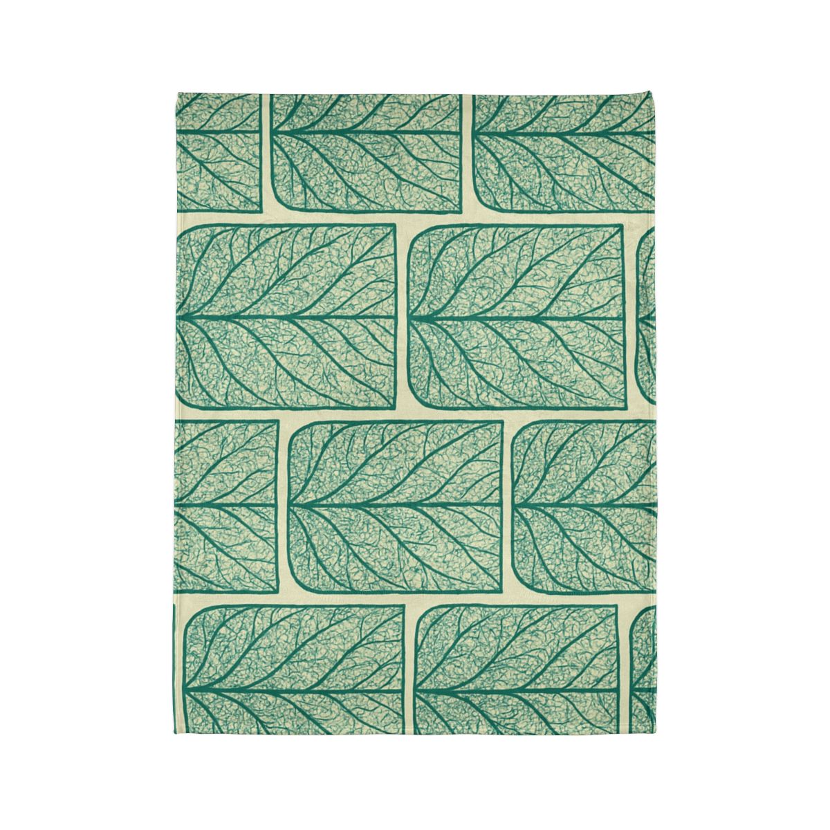 Leaf Vein Lace Grid warm winter blankets