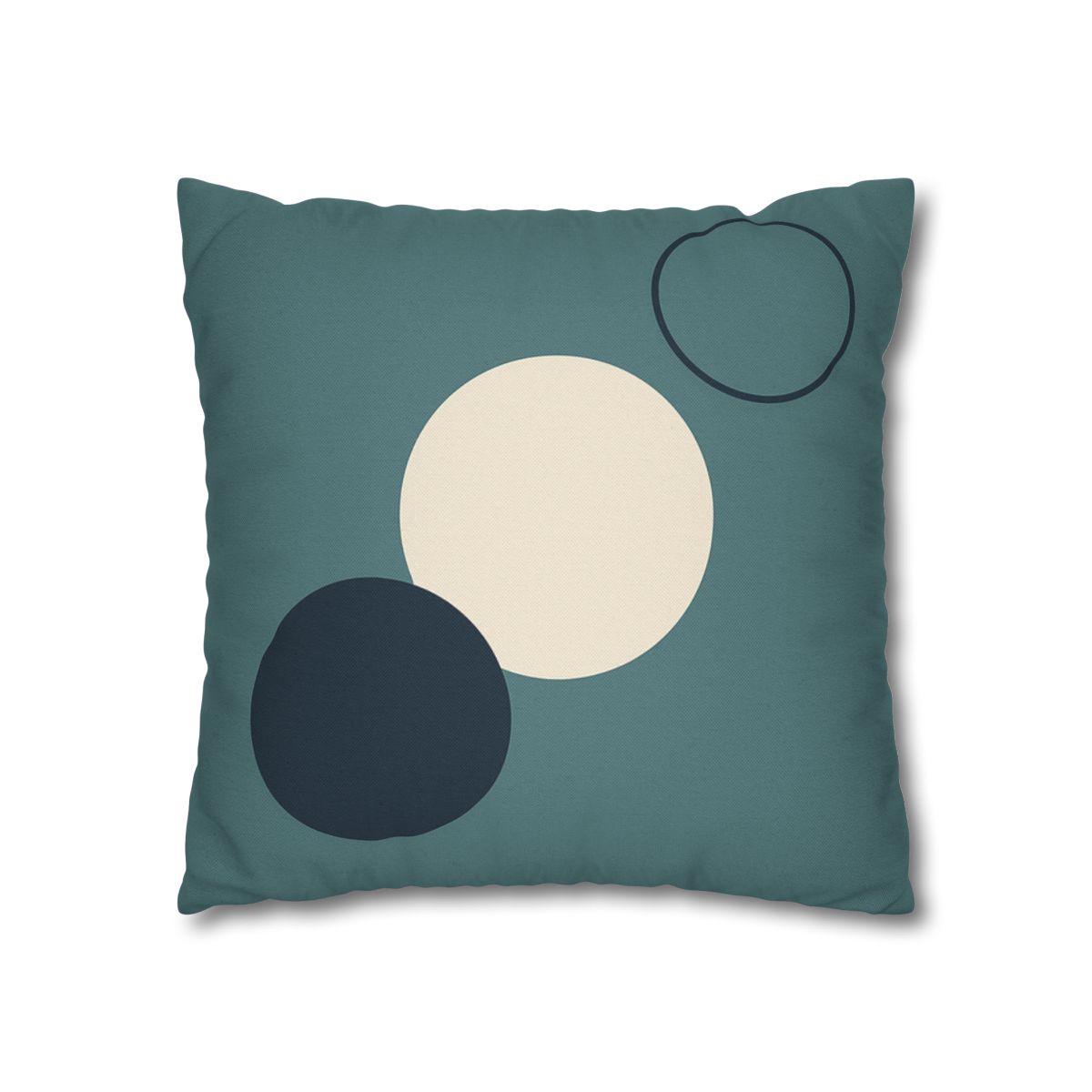 Staggered Trio Of Circles Harmony stylish decorative pillowcases