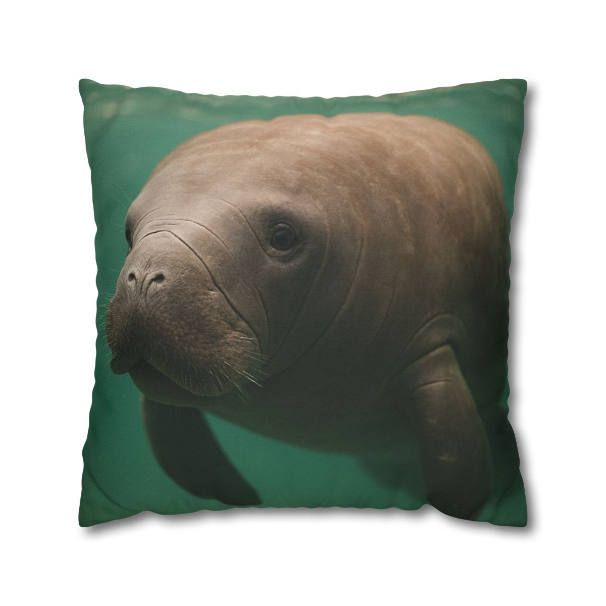 Glasswater Drifter West Indian Manatee stylish decorative pillowcases