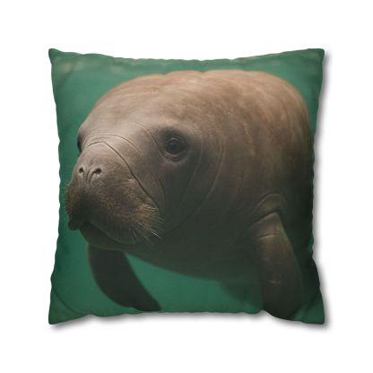 Glasswater Drifter West Indian Manatee stylish decorative pillowcases