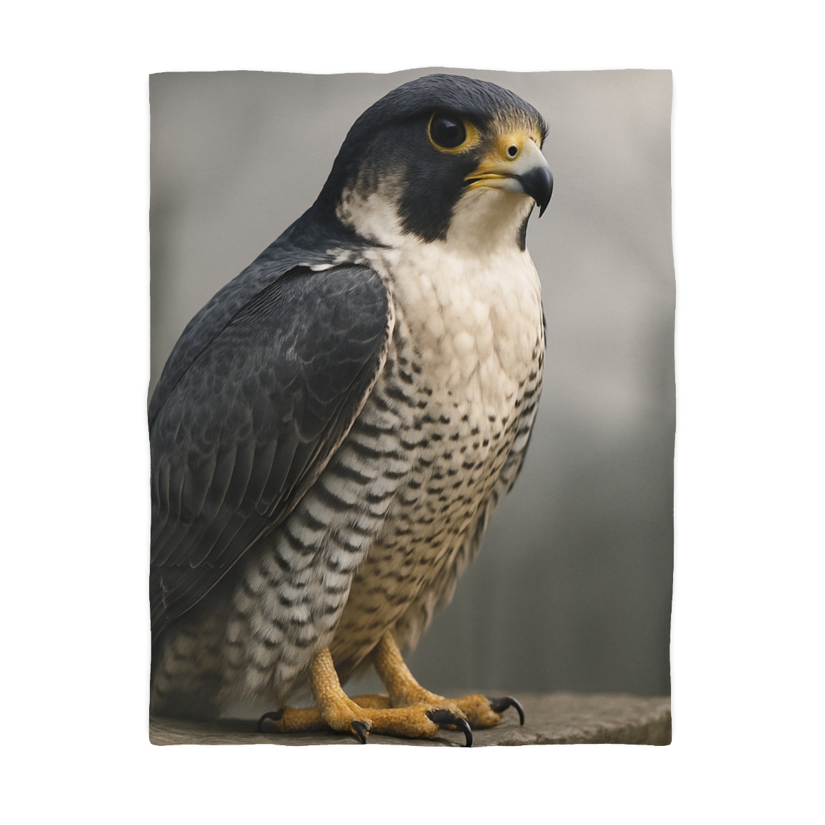 Starlit Vigil Peregrine Falcon personalized bedding duvets