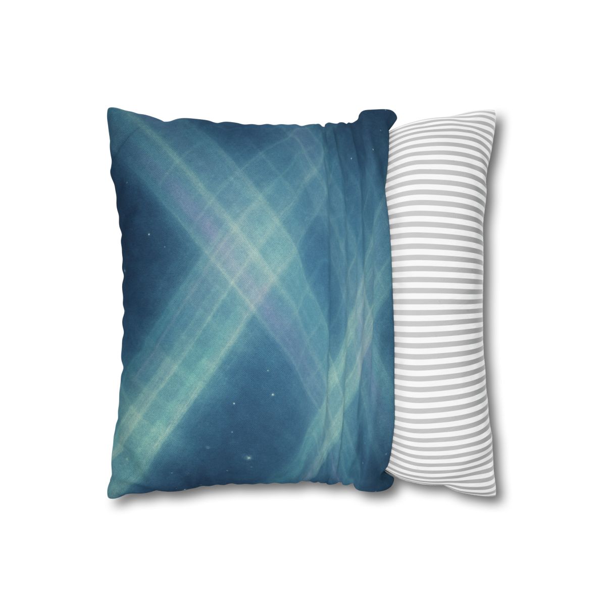 Aurora Lattice Drift soft cotton pillow cases
