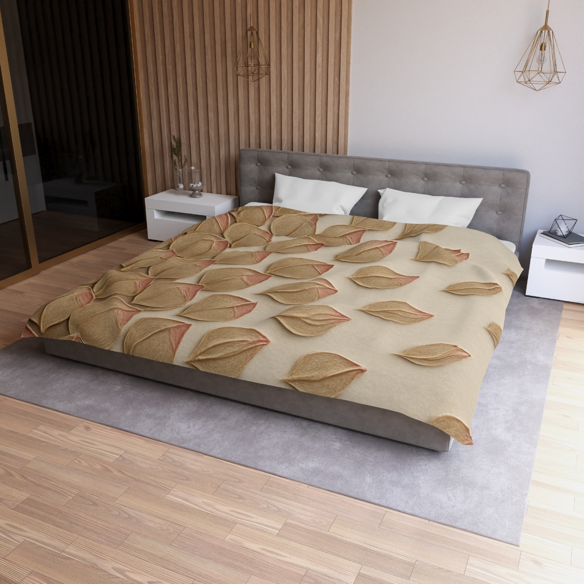 Bud Scale Mosaic Drift designer printed duvets