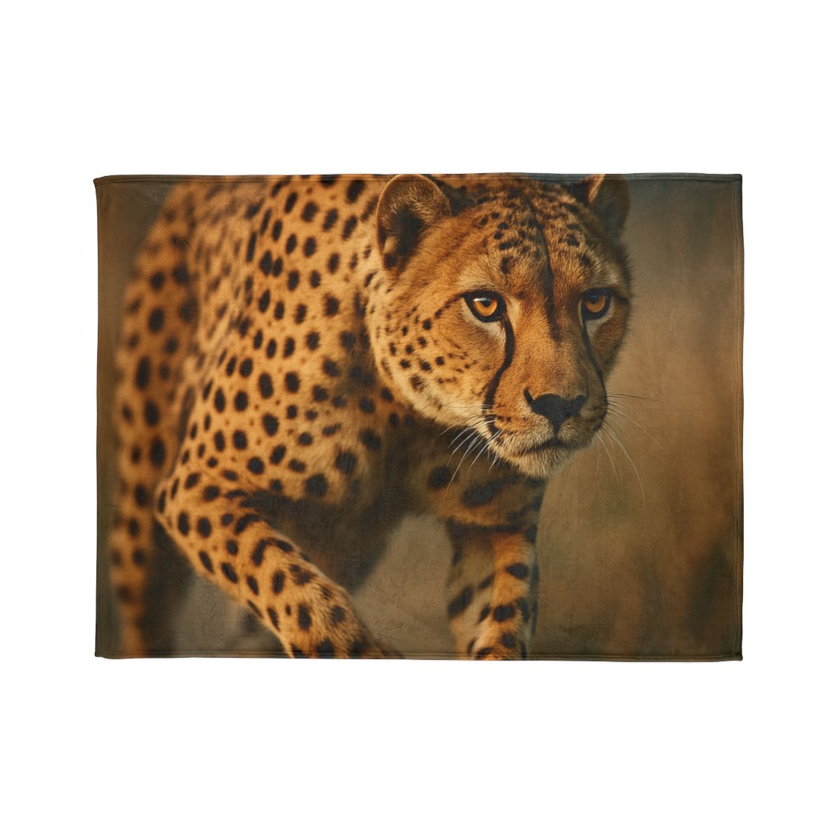 Dawn Racer Cheetah designer printed blankets