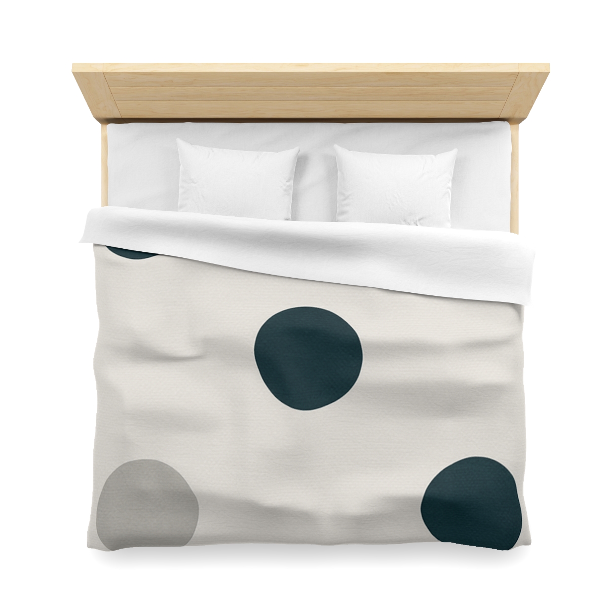 Sparse Dot Grid Rhythm personalized bedding duvets