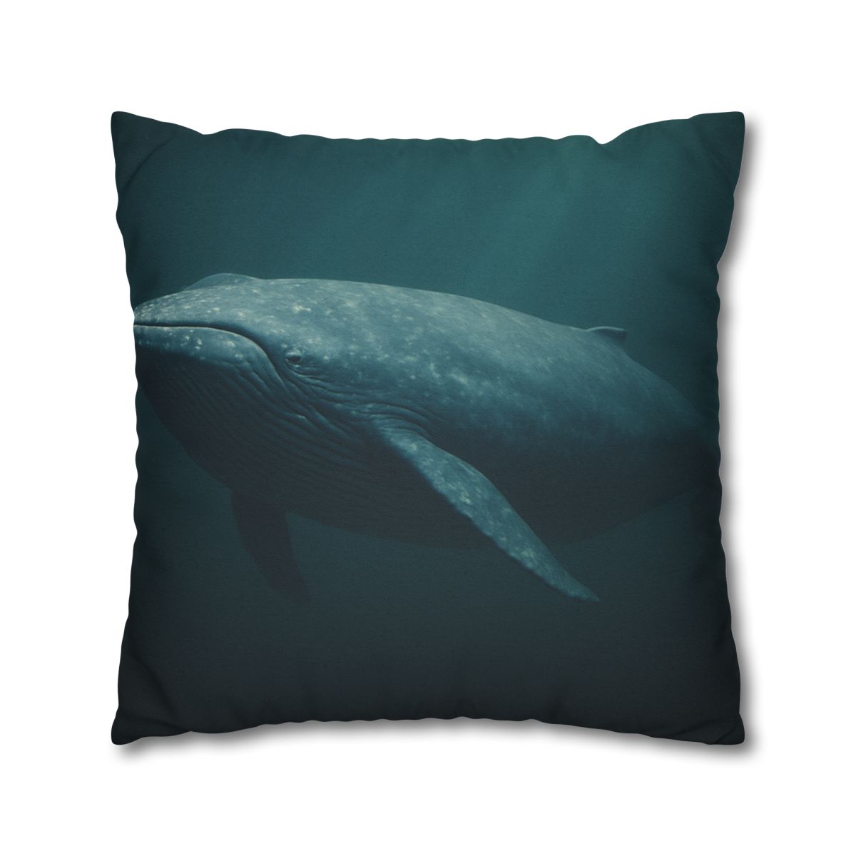 Ocean Song Blue Whale personalized pillow covers