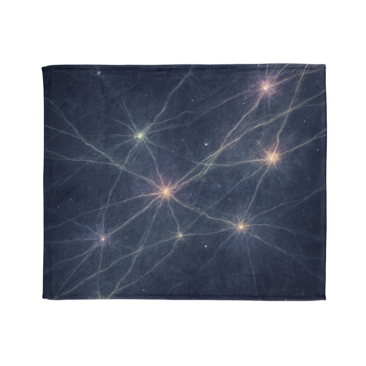 Cosmic Web Filament Garden stylish throw blankets