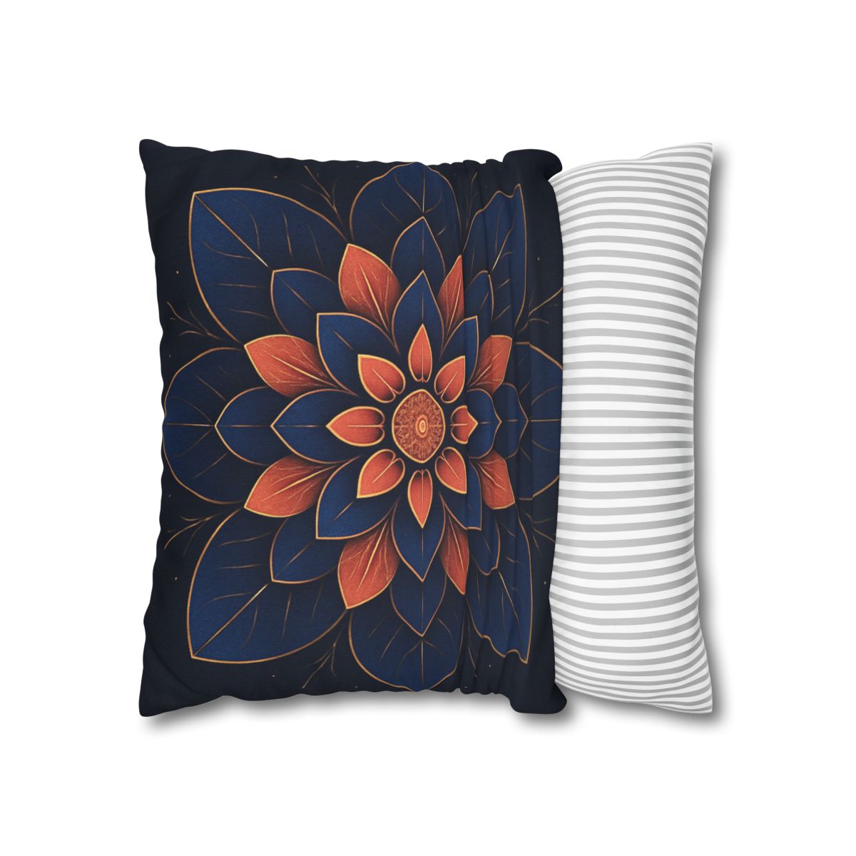 Petal Prism Medallion stylish decorative pillowcases