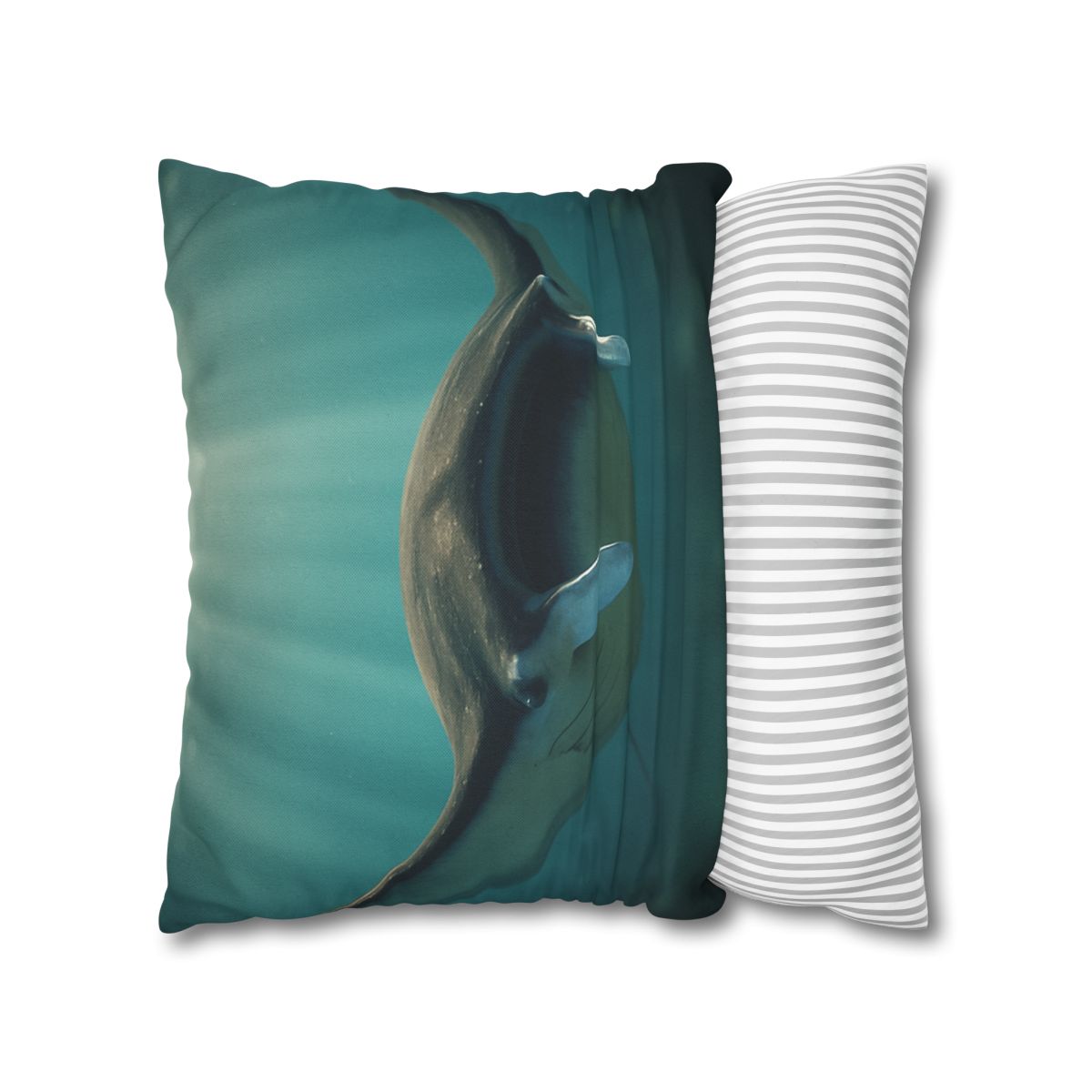 Starlit Drift Giant Manta Ray personalized pillow covers