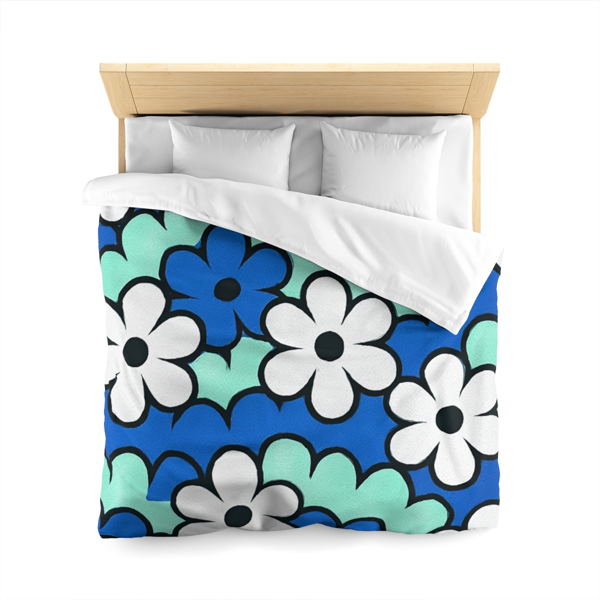 Blossom Wave Tessellation soft comforter duvets