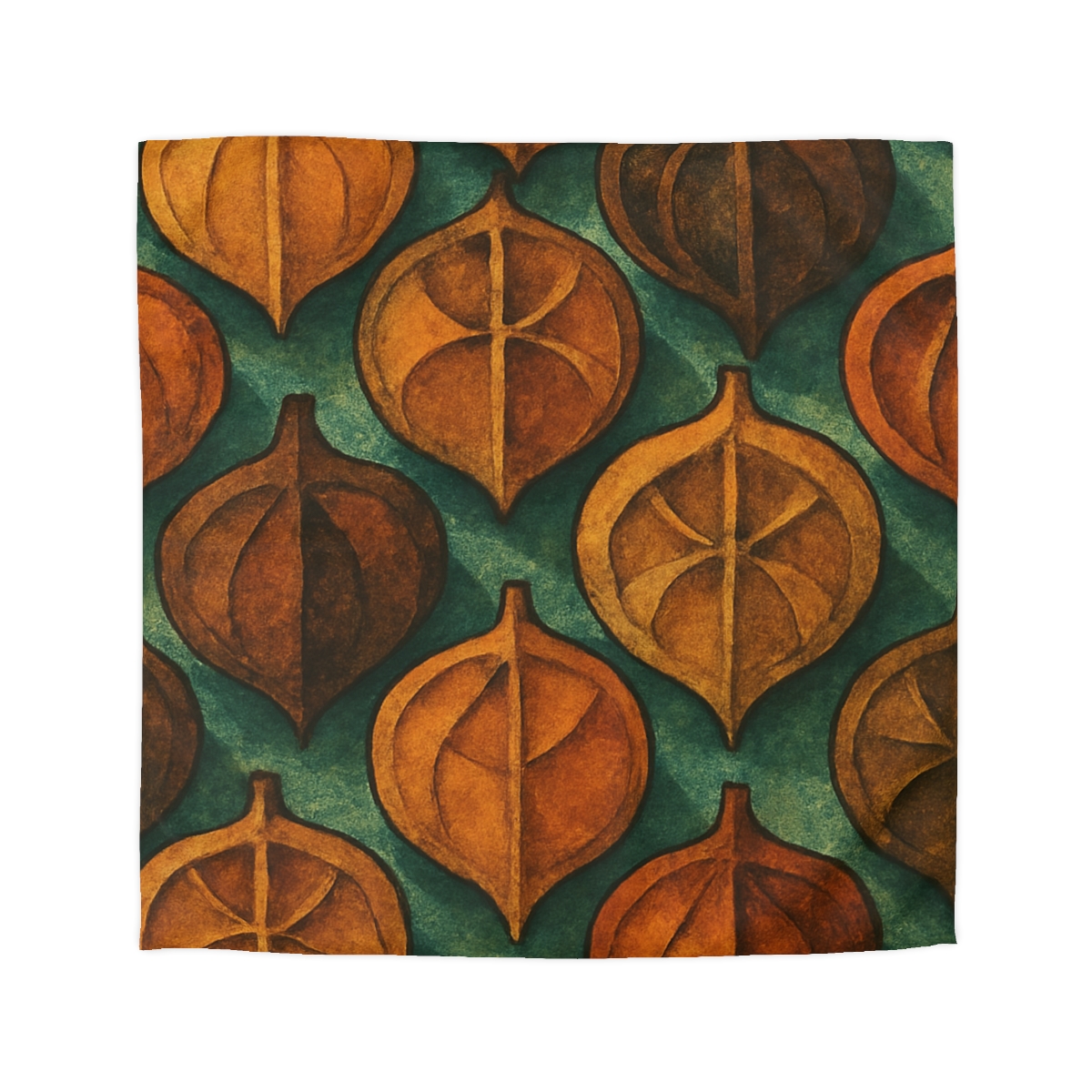 Seed Pod Cluster Mosaic stylish duvet covers