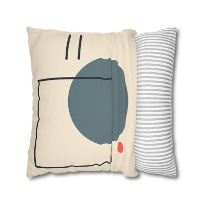 Quiet Orbit With Offset Frame unique gift pillow cases