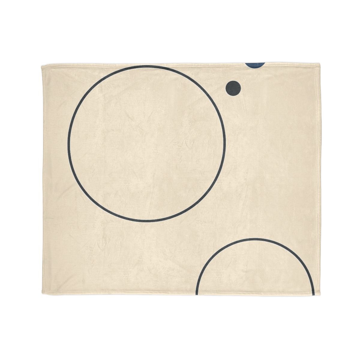 Orbital Offset Ring Quartet personalized cozy blankets