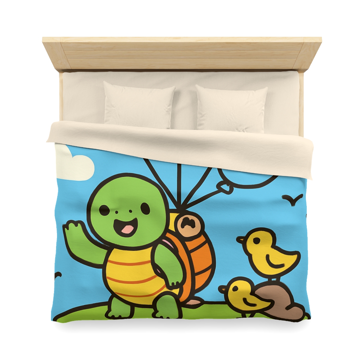 Balloon Island Adventure stylish duvet covers