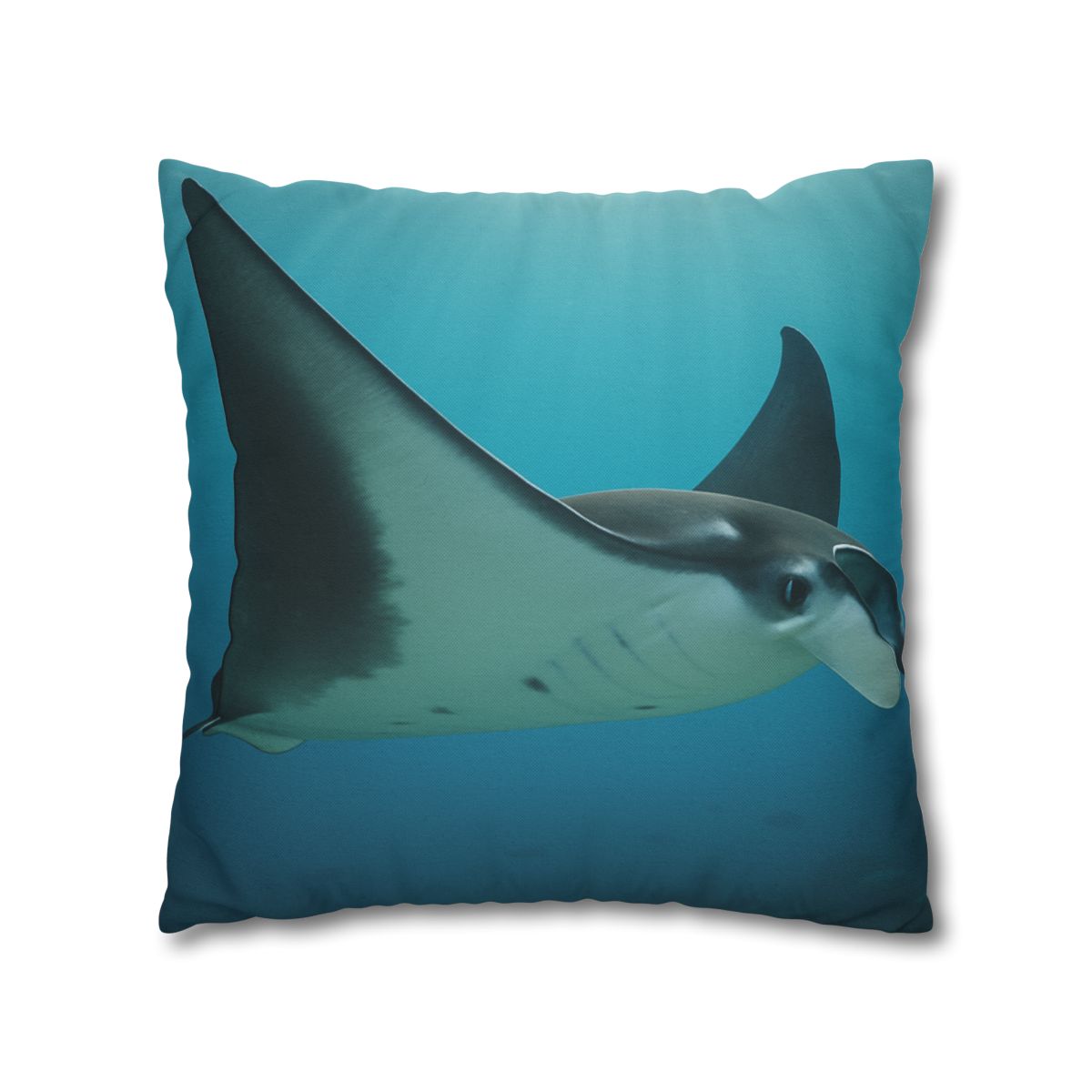 Tidal Wings Reef Manta Ray unique gift pillow cases