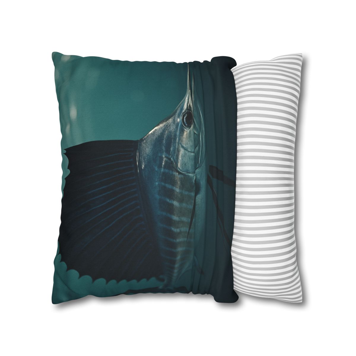 Velocity Ribbon Sailfish soft cotton pillow cases