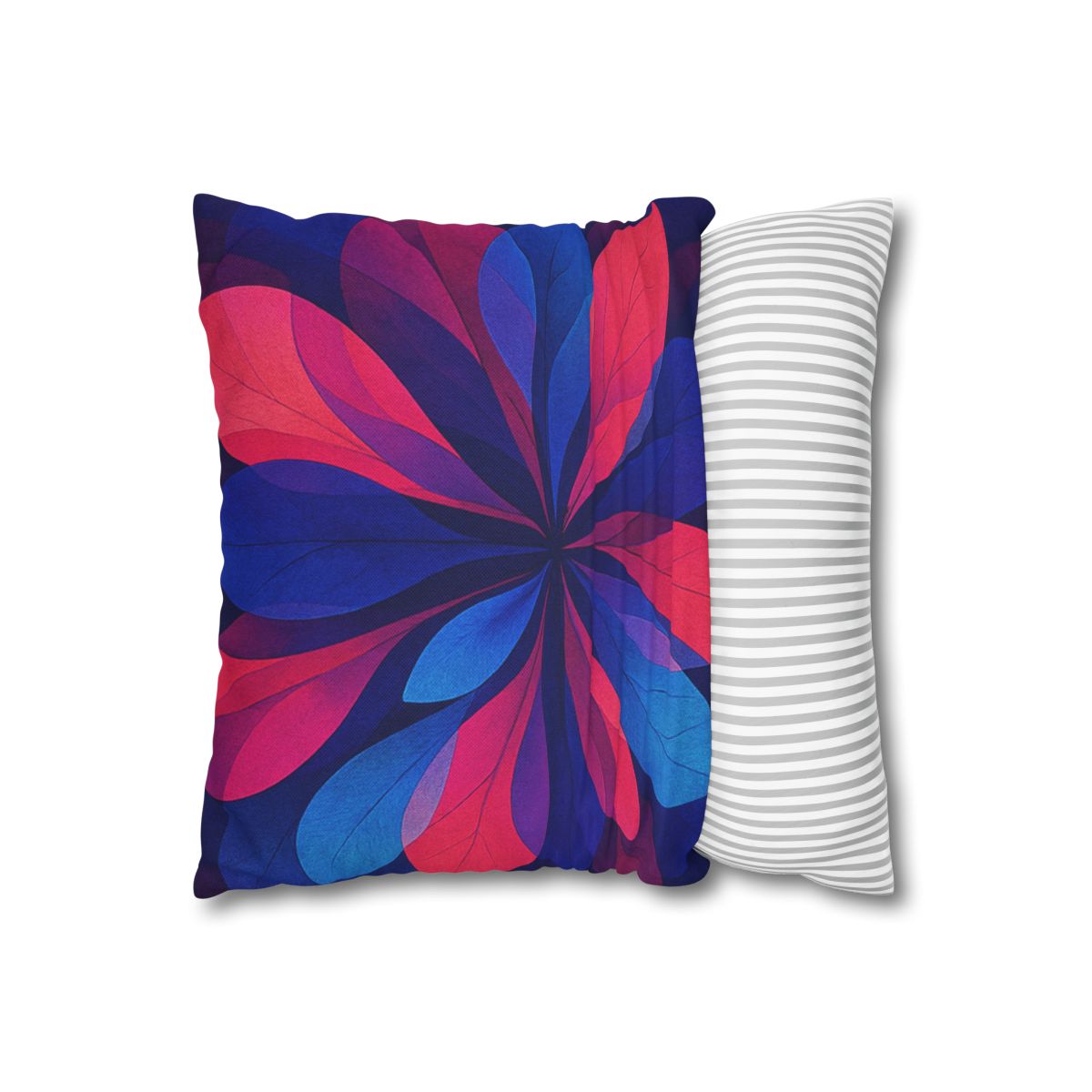 Petal Prism Overprint designer print pillow cases
