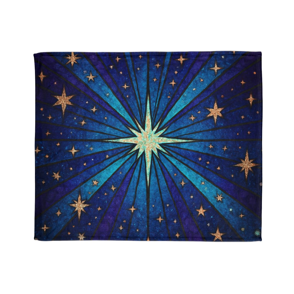 Starburst Cathedral soft fleece blankets