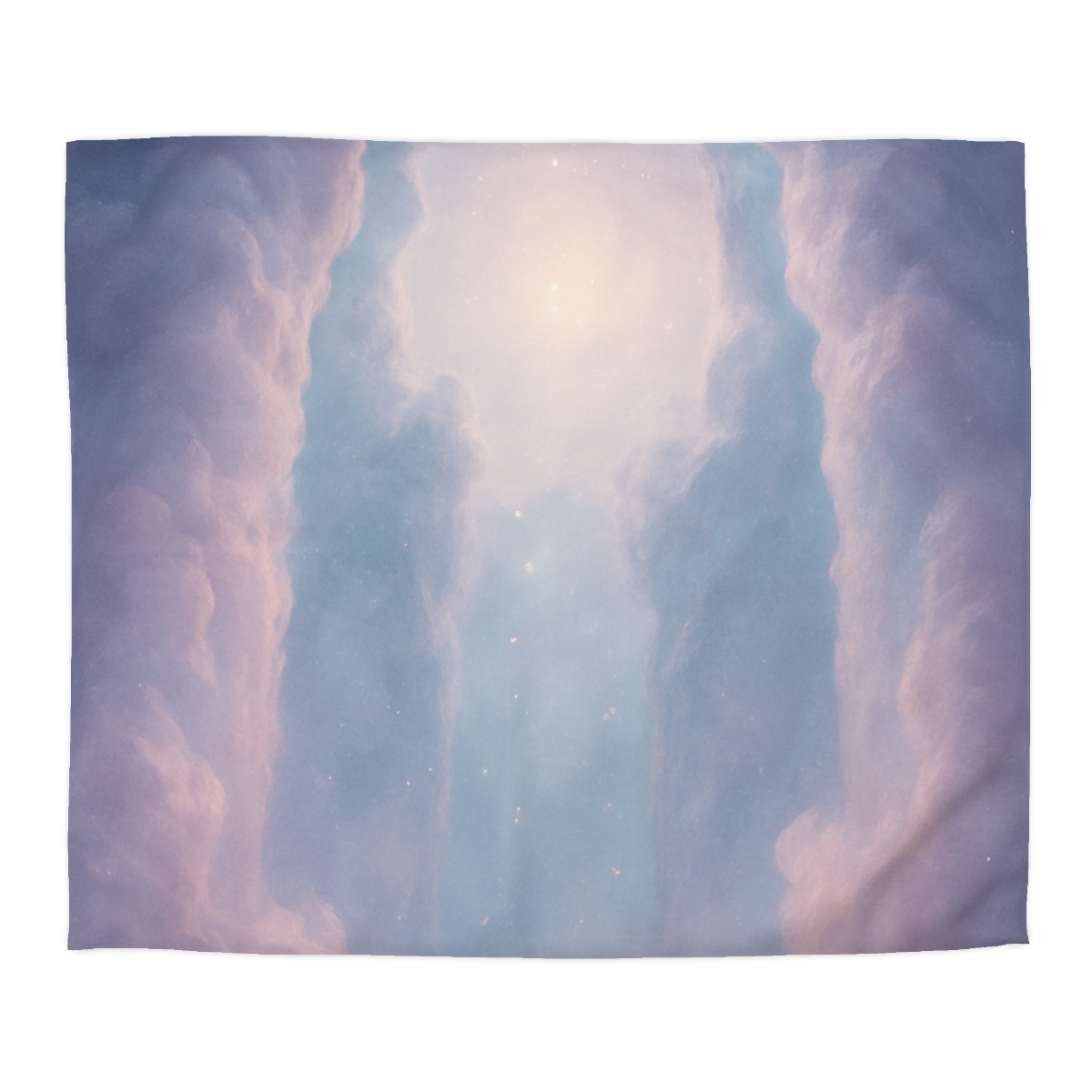 Prismatic Dust Bloom Cathedral duvets for gifts