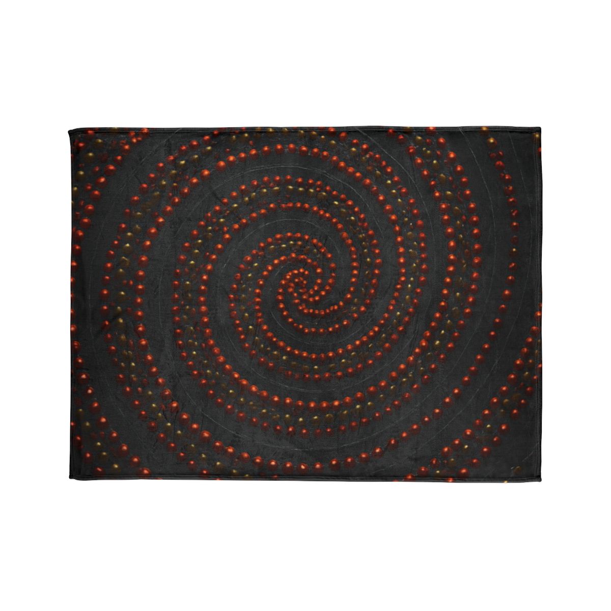 Spiral Seed Orbit personalized cozy blankets