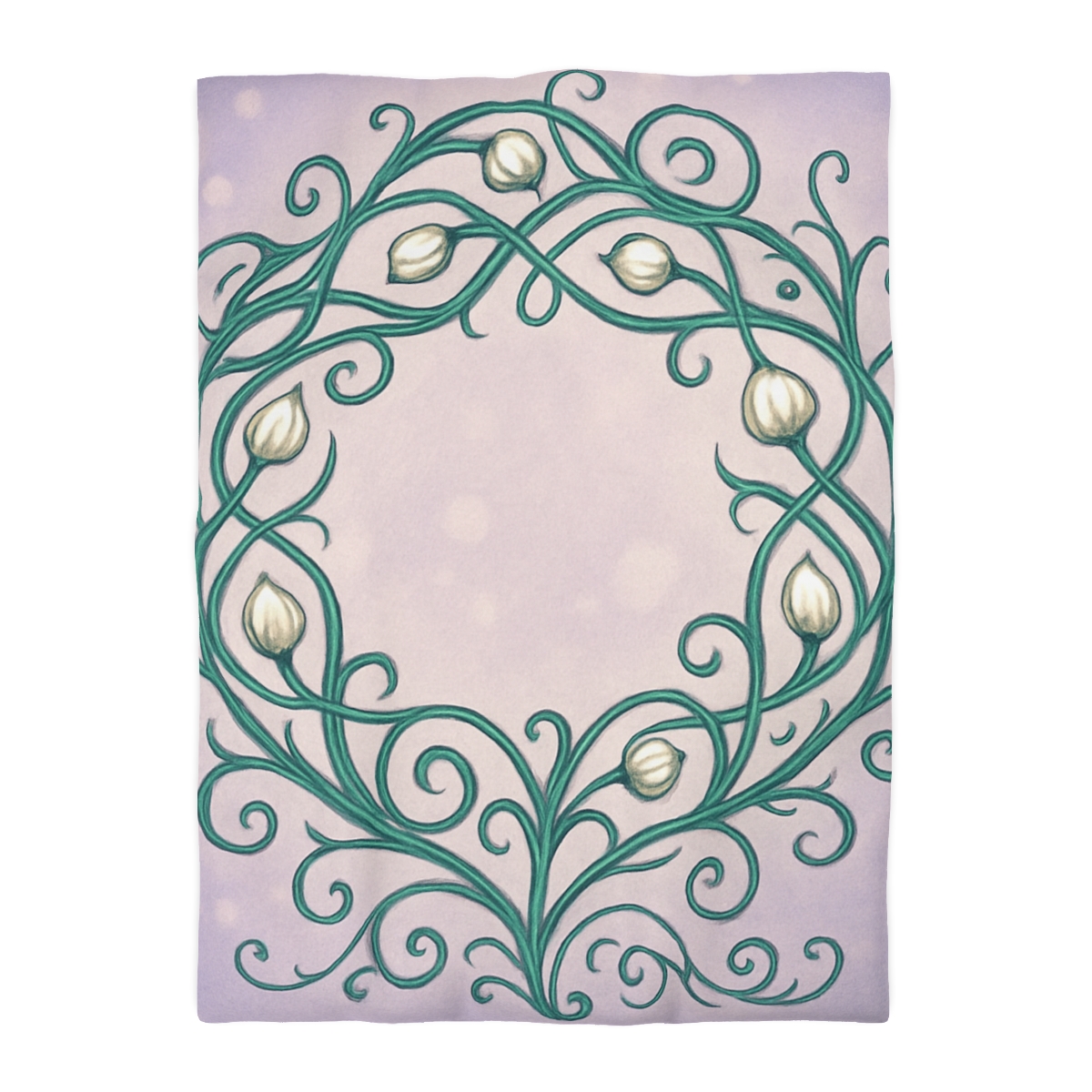 Vine Lattice Halo designer printed duvets