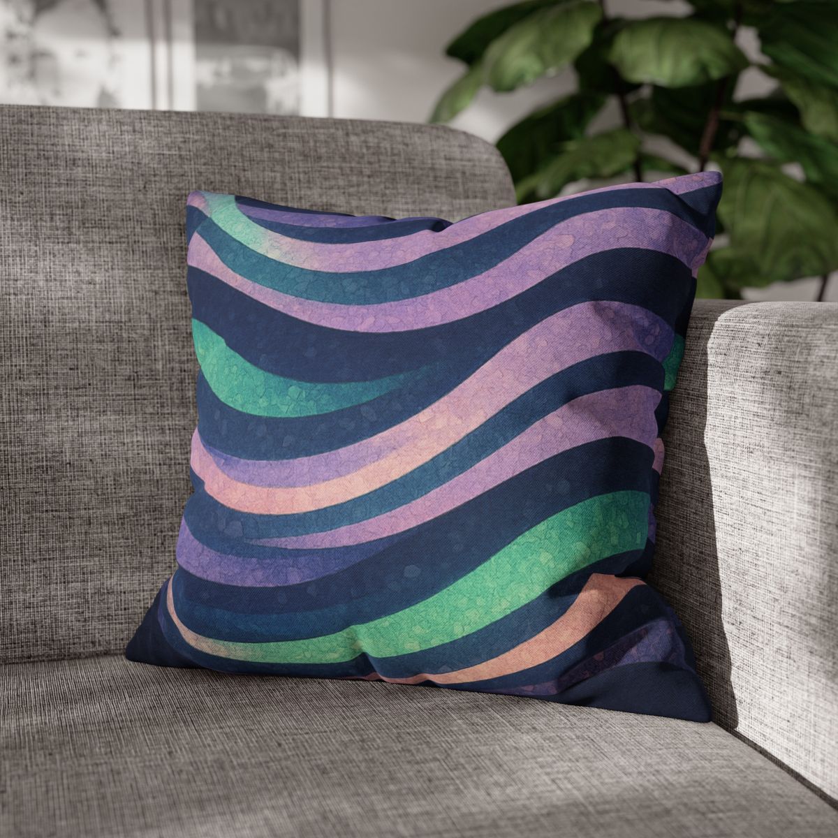 Auroral Current Mosaic comfortable bedding pillow covers