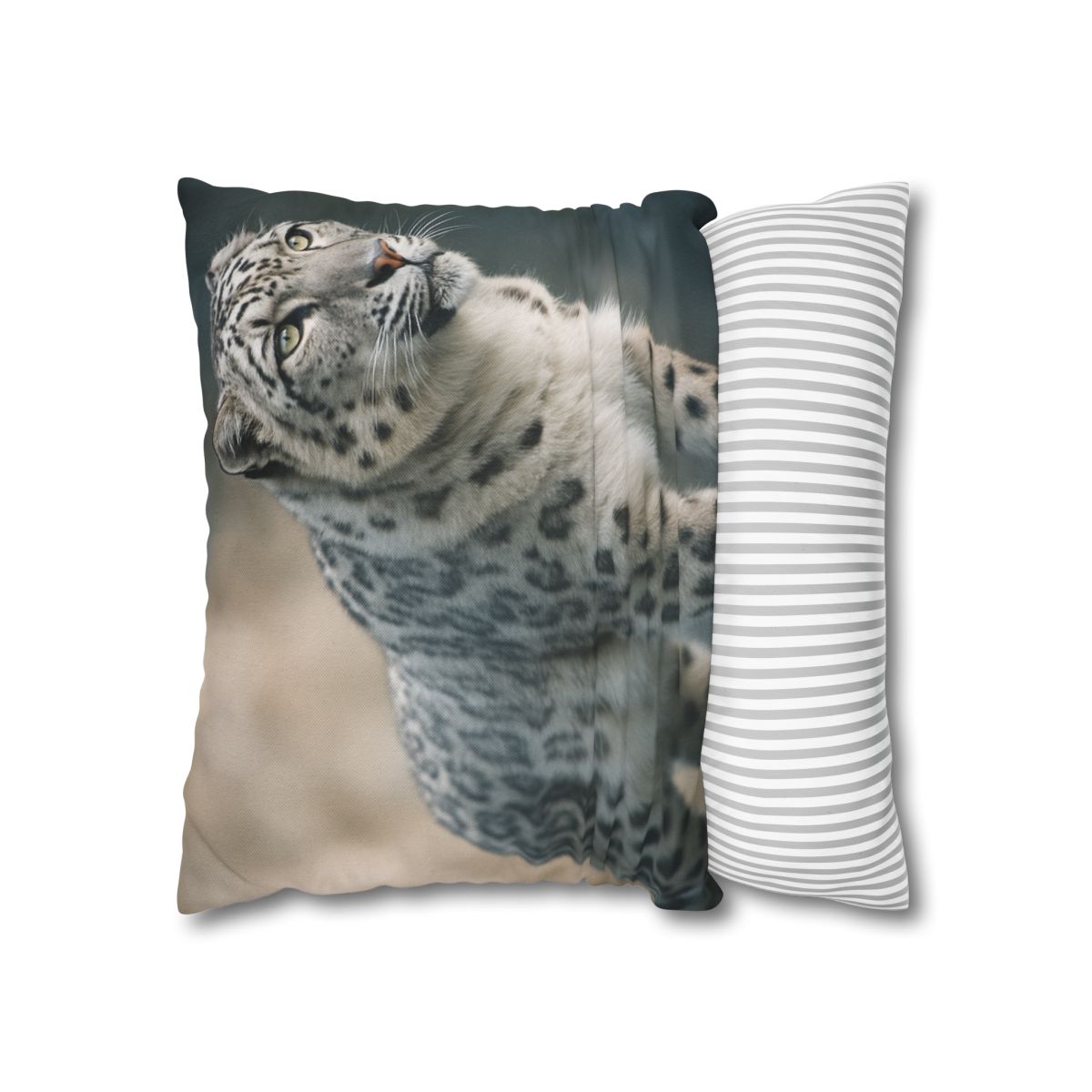 Mist Veil Snow Leopard comfortable bedding pillow covers