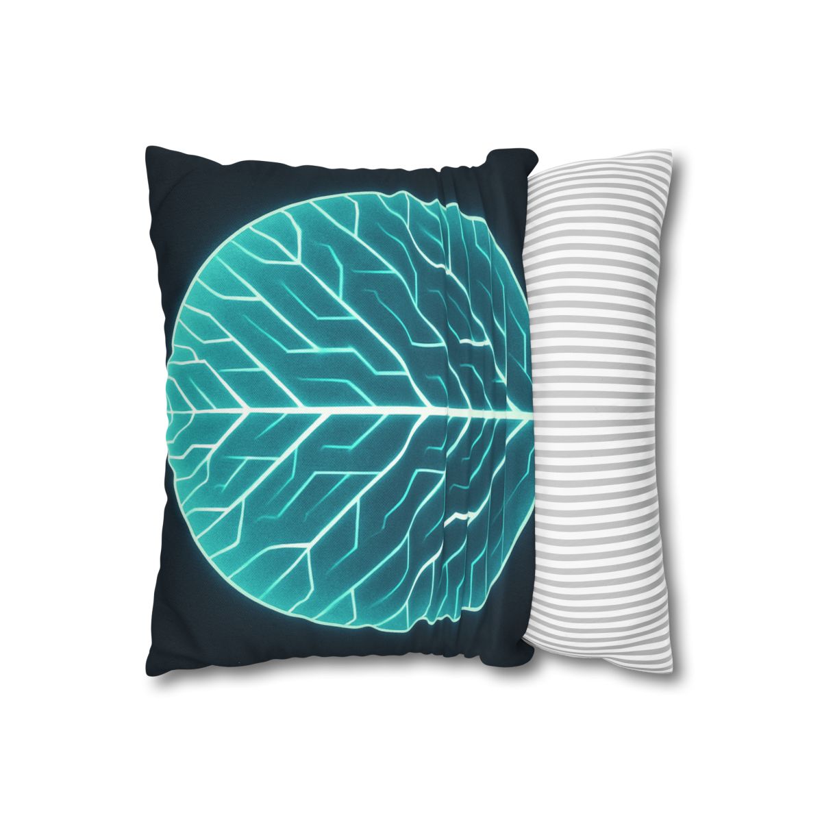 Galactic Leaf Vein Circuit comfortable bedding pillow covers