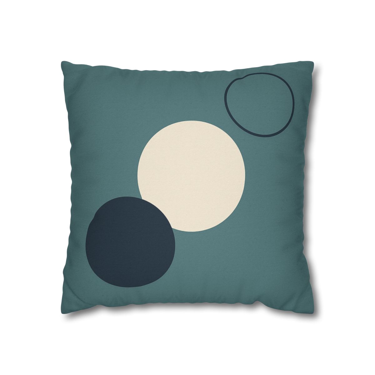 Staggered Trio Of Circles Harmony stylish decorative pillowcases
