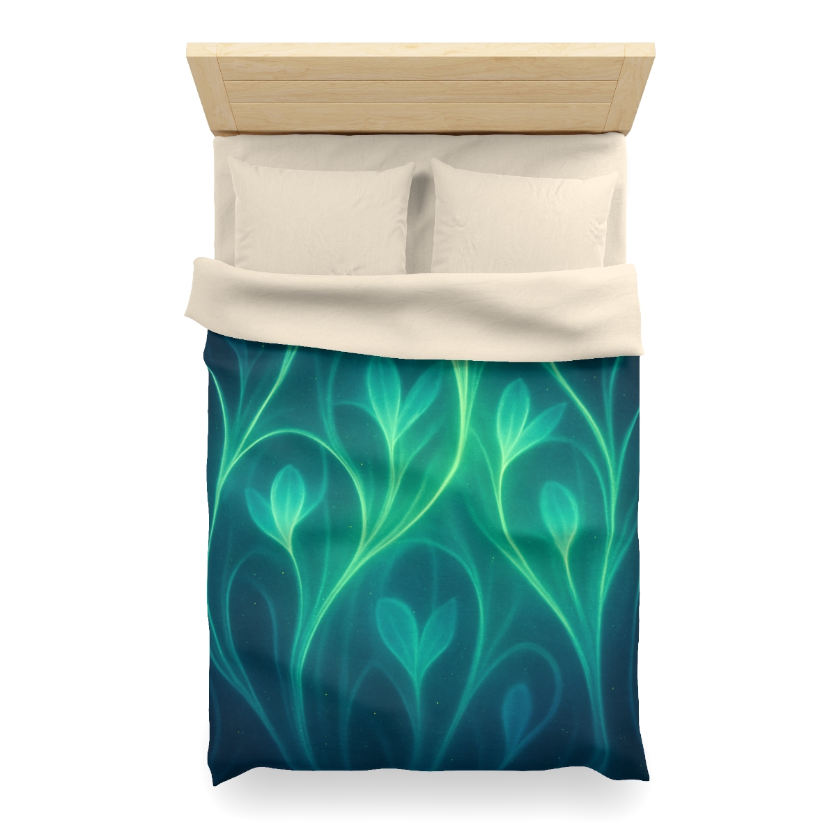 Vine Curl Aurora Lattice designer printed duvets