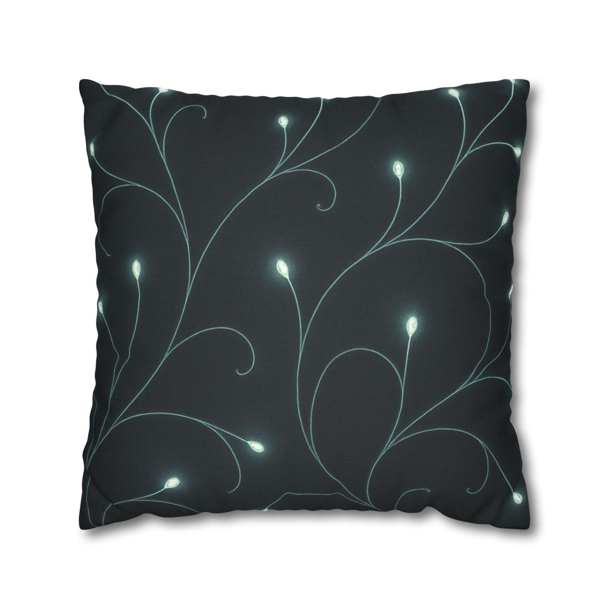 Starlit Vine Constellation designer print pillow cases