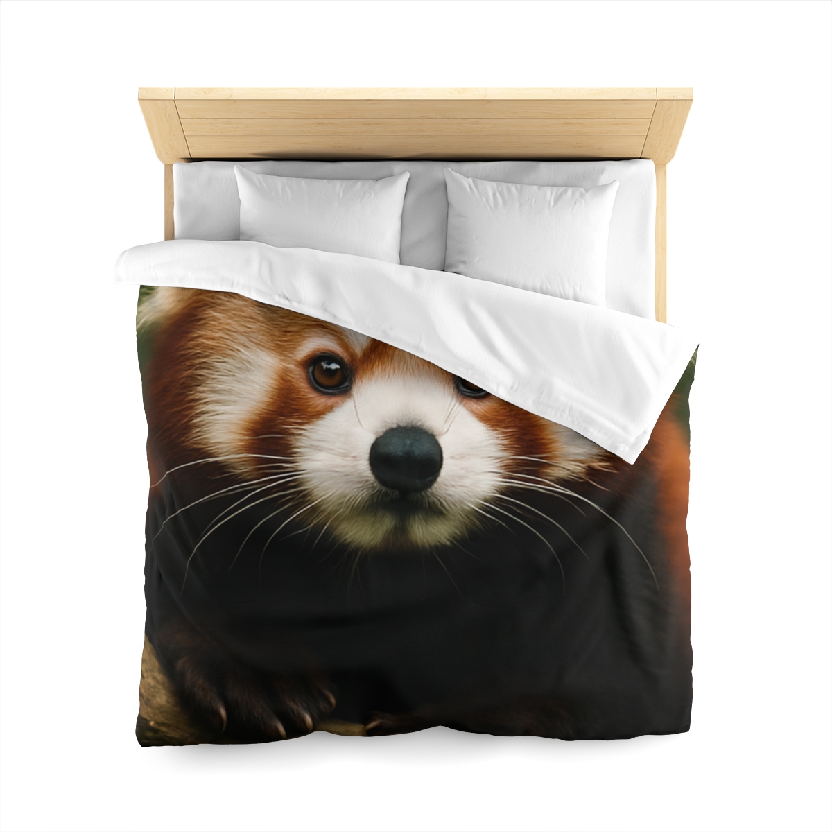Bamboo Climber Red Panda soft comforter duvets