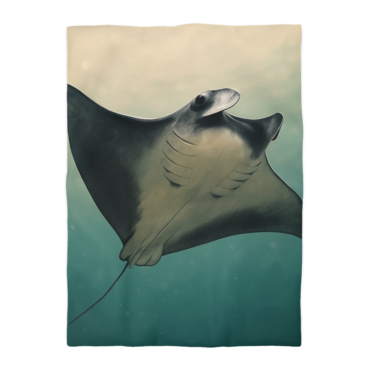 Velvet Current Manta Ray warm winter duvets