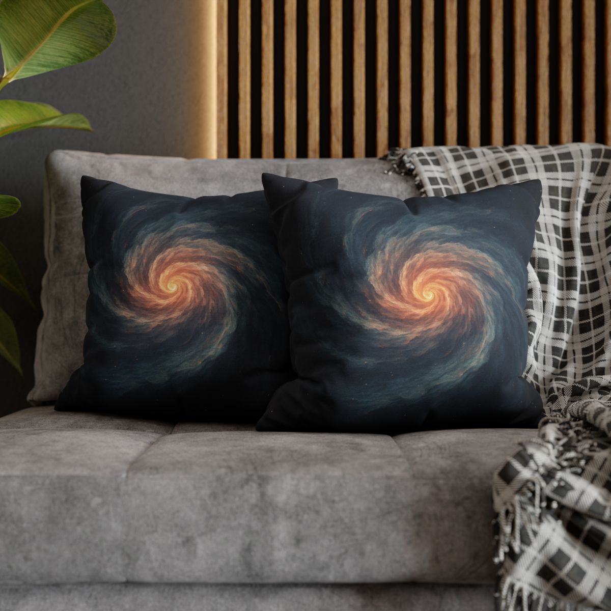 Nebula Spiral Garden custom pillow cases
