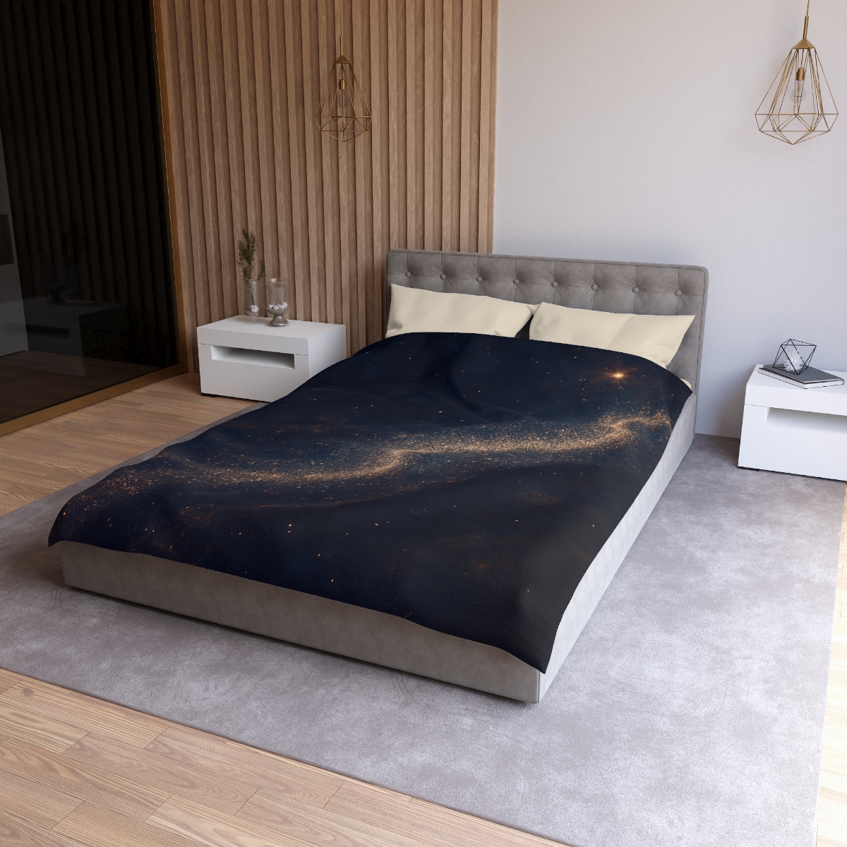 Stellar Dust Cascade duvets for gifts