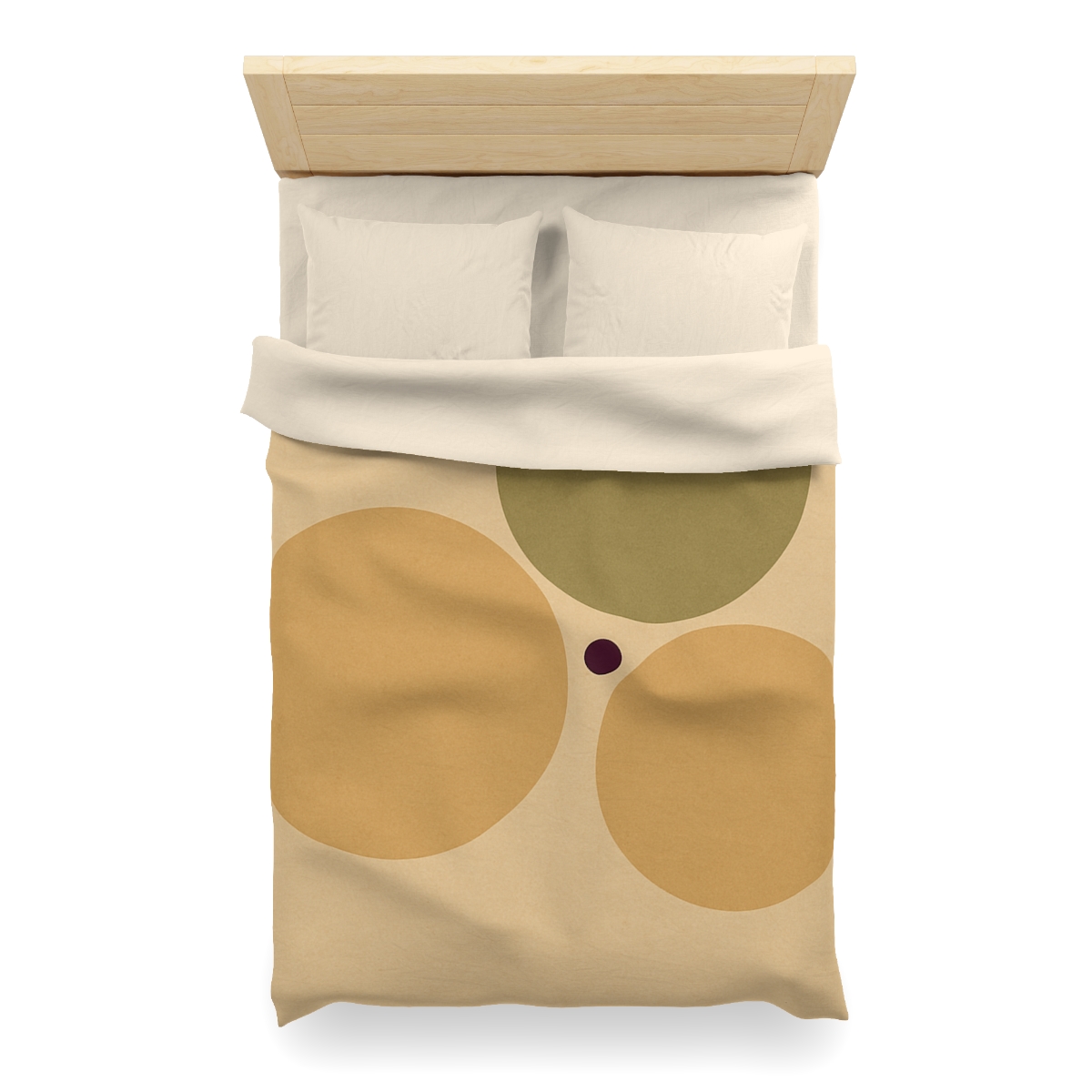 Clustered Three Circles With Quiet Gap trendy bedroom duvets