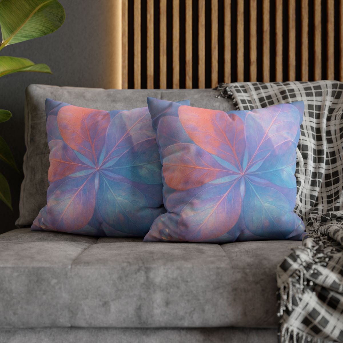 Petal Prism Overlay unique gift pillow cases