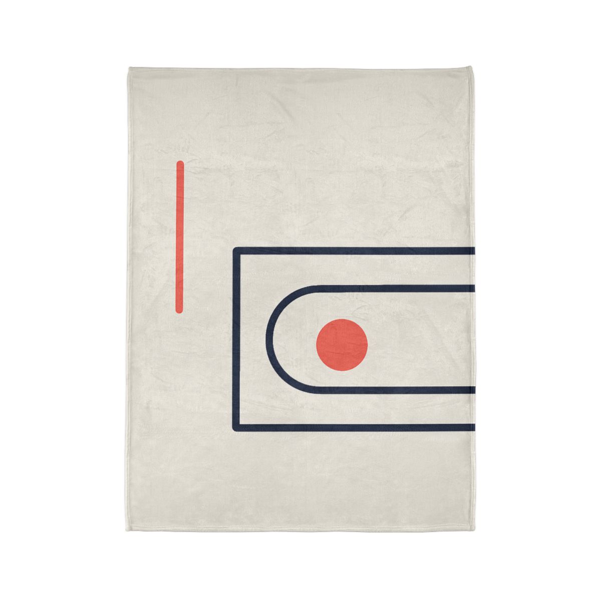 Orbit Gap Rectangles stylish throw blankets