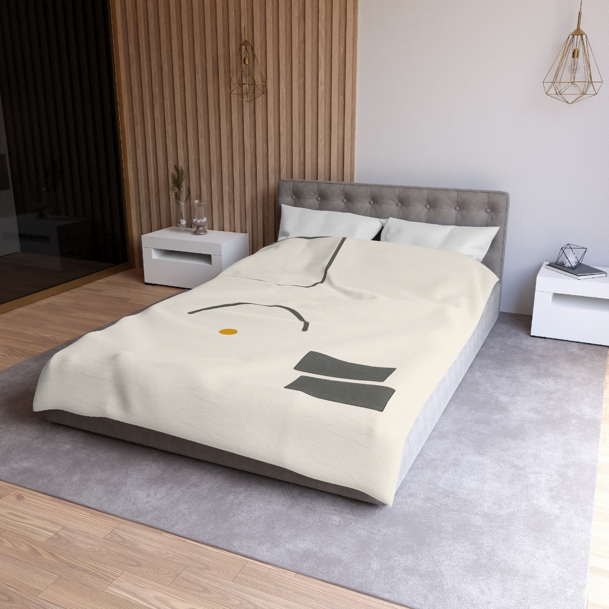 Framed Gap And Resting Arc warm winter duvets